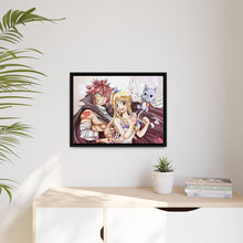 Load image into Gallery viewer, Hey LUCY HOW YOU DOING. Canvas Framed Art Print