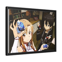 Load image into Gallery viewer, Kirito and Asuna Canvas Framed Art Print