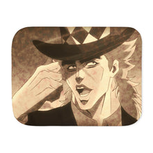 Load image into Gallery viewer, Anime Jojo's Bizarre Adventure Sherpa Blanket