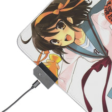 Load image into Gallery viewer, The Melancholy Of Haruhi Suzumiya RGB LED Mouse Pad (Desk Mat)
