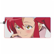 Load image into Gallery viewer, Gurren Lagann Yoko Littner RGB LED Mouse Pad (Desk Mat)