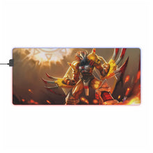 Load image into Gallery viewer, Anime Digimon RGB LED Mouse Pad (Desk Mat)
