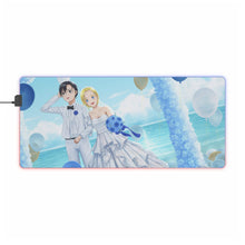 Load image into Gallery viewer, Summer Time Rendering Shinpei Ajiro, Ushio Kofune RGB LED Mouse Pad (Desk Mat)