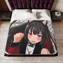 Load image into Gallery viewer, Anime Kakegurui Sherpa Blanket