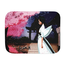 Load image into Gallery viewer, Rukia Kuchiki Sherpa Blanket