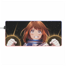 Load image into Gallery viewer, Ochaco Uraraka RGB LED Mouse Pad (Desk Mat)