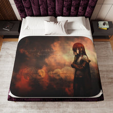 Load image into Gallery viewer, Steins Gate - Kurisu Makise Sherpa Blanket