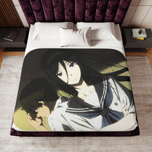 Load image into Gallery viewer, Fuyumi Irisu Face Sherpa Blanket