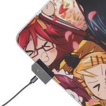 Load image into Gallery viewer, Black Butler RGB LED Mouse Pad (Desk Mat)