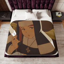 Load image into Gallery viewer, Anime Fire Force Sherpa Blanket