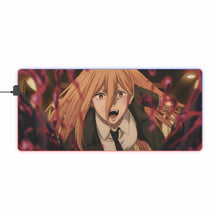 Load image into Gallery viewer, Chainsaw Man RGB LED Mouse Pad (Desk Mat)