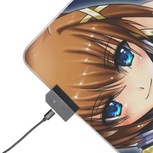 Load image into Gallery viewer, Magical Girl Lyrical Nanoha RGB LED Mouse Pad (Desk Mat)