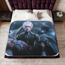 Load image into Gallery viewer, Kaneki and Hide Sherpa Blanket