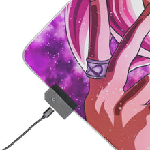 Load image into Gallery viewer, Black goku RGB LED Mouse Pad (Desk Mat)