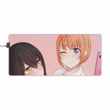 Load image into Gallery viewer, Mieruko-chan RGB LED Mouse Pad (Desk Mat)