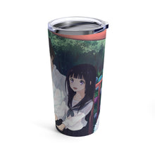 Load image into Gallery viewer, Eru Chitanda And Hōtarō Oreki in the rain Tumbler 20oz