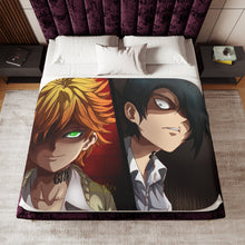 Load image into Gallery viewer, The Promised Neverland Ray, Emma Sherpa Blanket