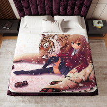 Load image into Gallery viewer, Anime Toradora! Sherpa Blanket