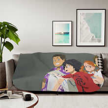 Load image into Gallery viewer, Anohana Sherpa Blanket
