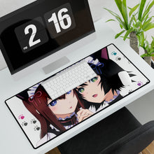 Load image into Gallery viewer, Kurisu & Mayuri Mouse Pad (Desk Mat)