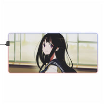 Load image into Gallery viewer, Eru Chitanda Smiling face RGB LED Mouse Pad (Desk Mat)