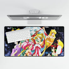 Load image into Gallery viewer, Sailor Moon Sailor Stars Mouse Pad (Desk Mat)