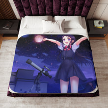 Load image into Gallery viewer, Ayumi Otosaka jumping Sherpa Blanket