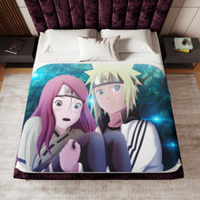 Load image into Gallery viewer, Minato and Kushina Sherpa Blanket