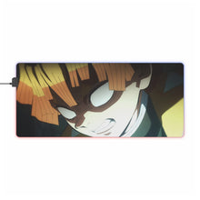 Load image into Gallery viewer, Zenitsu Agatsuma RGB LED Mouse Pad (Desk Mat)
