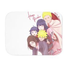 Load image into Gallery viewer, Happy Birthday Uncle Neji! Sherpa Blanket