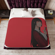 Load image into Gallery viewer, Anime Kakegurui Sherpa Blanket