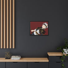 Load image into Gallery viewer, Black Clover Asta Canvas Framed Art Print
