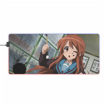 Load image into Gallery viewer, The Melancholy Of Haruhi Suzumiya RGB LED Mouse Pad (Desk Mat)