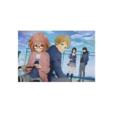 Load image into Gallery viewer, Beyond the Boundary Mirai Kuriyama, Akihito Kanbara, Hiroomi Nase, Mitsuki Nase Rug