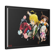 Load image into Gallery viewer, Deadly sins group Canvas Framed Art Print