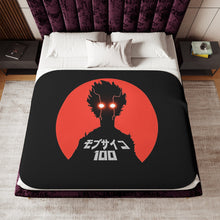 Load image into Gallery viewer, Anime Mob Psycho 100 Sherpa Blanket