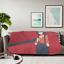 Load image into Gallery viewer, Anime Kill La Kill Sherpa Blanket