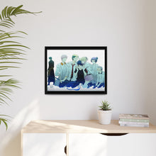 Load image into Gallery viewer, Ao No Exorcist Canvas Framed Art Print