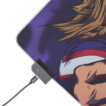 Load image into Gallery viewer, My Hero Academia All Might RGB LED Mouse Pad (Desk Mat)