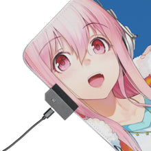 Load image into Gallery viewer, Super Sonico RGB LED Mouse Pad (Desk Mat)