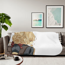 Load image into Gallery viewer, Violet Evergarden Sherpa Blanket