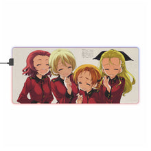 Load image into Gallery viewer, Girls und Panzer RGB LED Mouse Pad (Desk Mat)