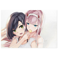Load image into Gallery viewer, Zero Two and Ichigo Jigsaw Puzzle
