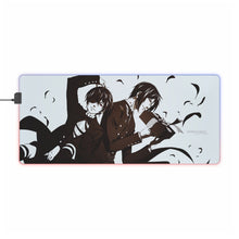 Load image into Gallery viewer, Black Butler RGB LED Mouse Pad (Desk Mat)
