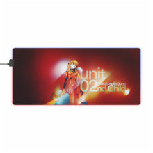 Load image into Gallery viewer, Neon Genesis Evangelion RGB LED Mouse Pad (Desk Mat)