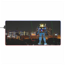 Load image into Gallery viewer, Anime Gundam RGB LED Mouse Pad (Desk Mat)
