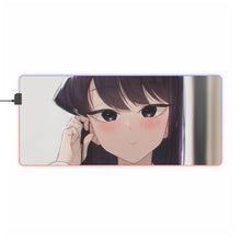 Load image into Gallery viewer, Komi Can't Communicate Komi Shouko RGB LED Mouse Pad (Desk Mat)