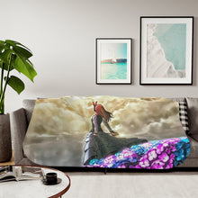 Load image into Gallery viewer, Anime Akame ga Kill! Sherpa Blanket