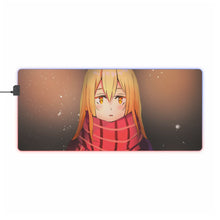 Load image into Gallery viewer, Is It Wrong To Try To Pick Up Girls In A Dungeon? RGB LED Mouse Pad (Desk Mat)