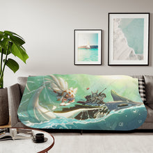 Load image into Gallery viewer, Anime Made In A Sherpa Blanket